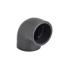 Cot PVC-U 90° Pimtaş d.32 mm PN16 (pentru lipire)