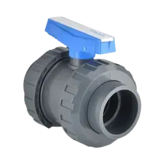 Robinet cu bilă PVC-U Pimtaş d.63 mm PN16 (pentru lipire)