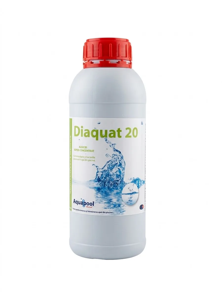 Альгицид для бассейна Diaquat 20 (против водорослей), 1 л