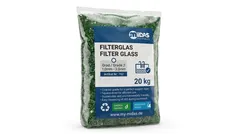 Material filtrant din sticlă MIDAS (Grade 2: 1.0–3.0 mm), 20 kg